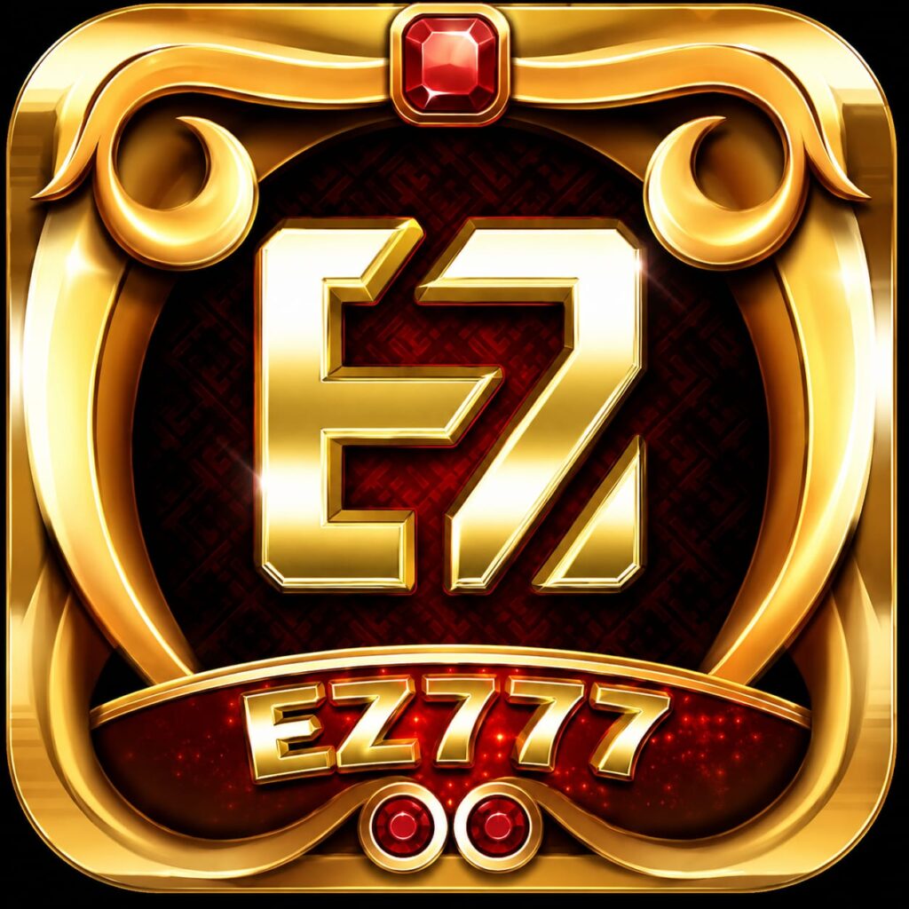 EZ777 Game platform logo representing EZ777 game login, EZ777 APK download, online casino games, rewards, bonuses, and mobile gaming entertainment.